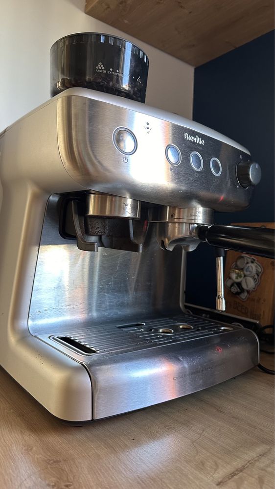 Espressor manual Breville Barista Max VCF126X-01, 15 bari, 2.8L