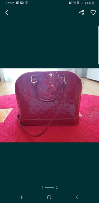 Geanta rosie lacuita