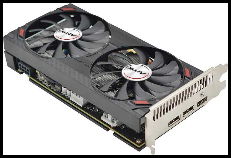 Видеокарта Afox RX 5500 XT 8 ГБ, GDDR6, 128 бит (Новая/Запечатано)