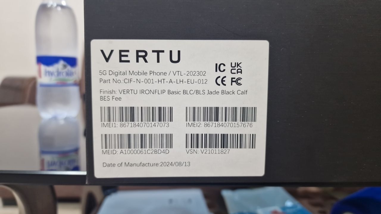 Vertu iron flip vertu iron flip