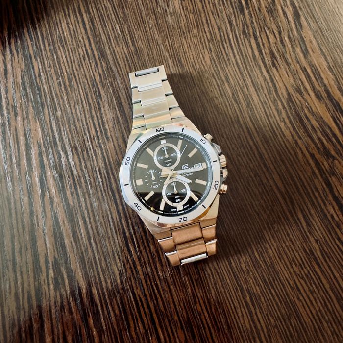 Часы Кварцевые CASIO EFV-640D нержавеющая сталь