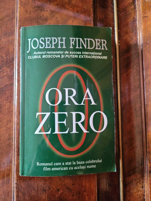roman Ora zero de Joseph Finder