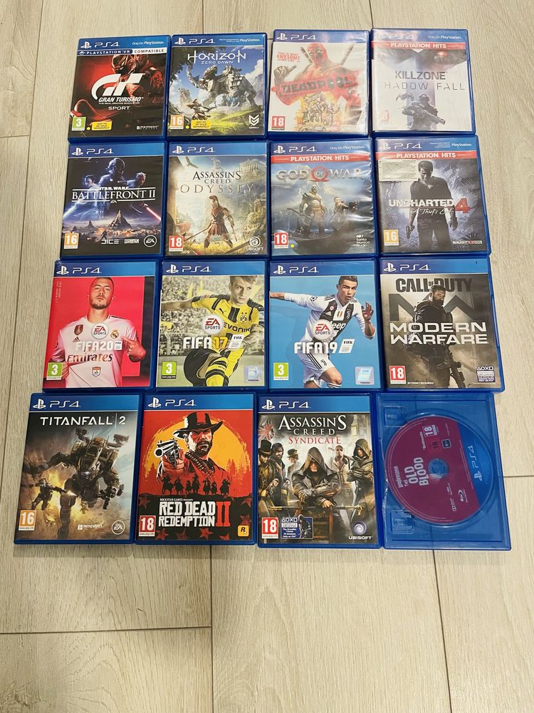 Vand jocuri pentru ps4