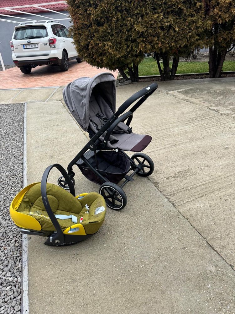 Cybex Balios S + scoica Cloud Z2 plus + adaptori scoica