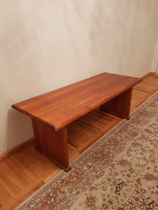 Столик ручная работа,дерево.148х60х55