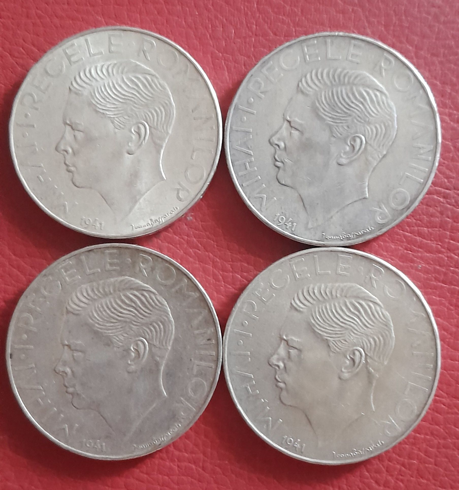 500 lei 1941 Regele Mihai argint