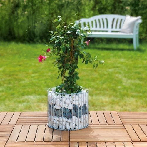 Белый,сений,красний и розовой галка декоративни камен