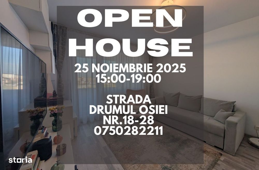 Apartament de 2 Camere Mobilat si Utilat complet + Loc de parcare