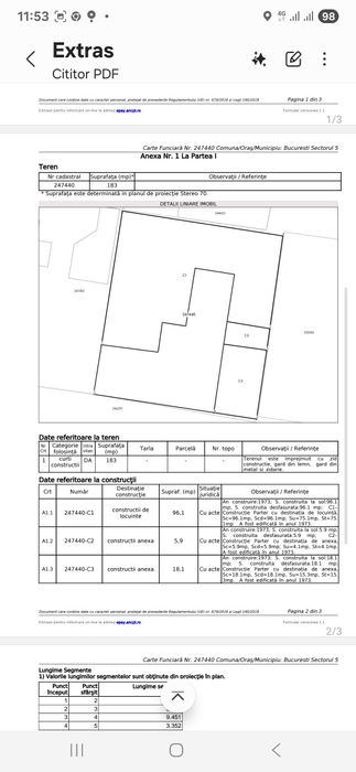 Casa 4 camere Rahova