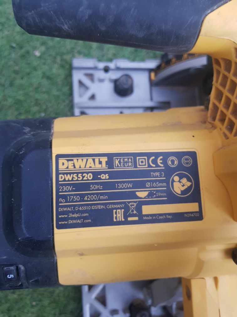 Circular dewalt dws 520