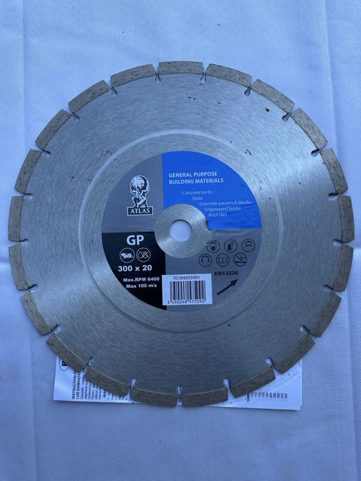 Disc diamantat/panza diamantata 300mm