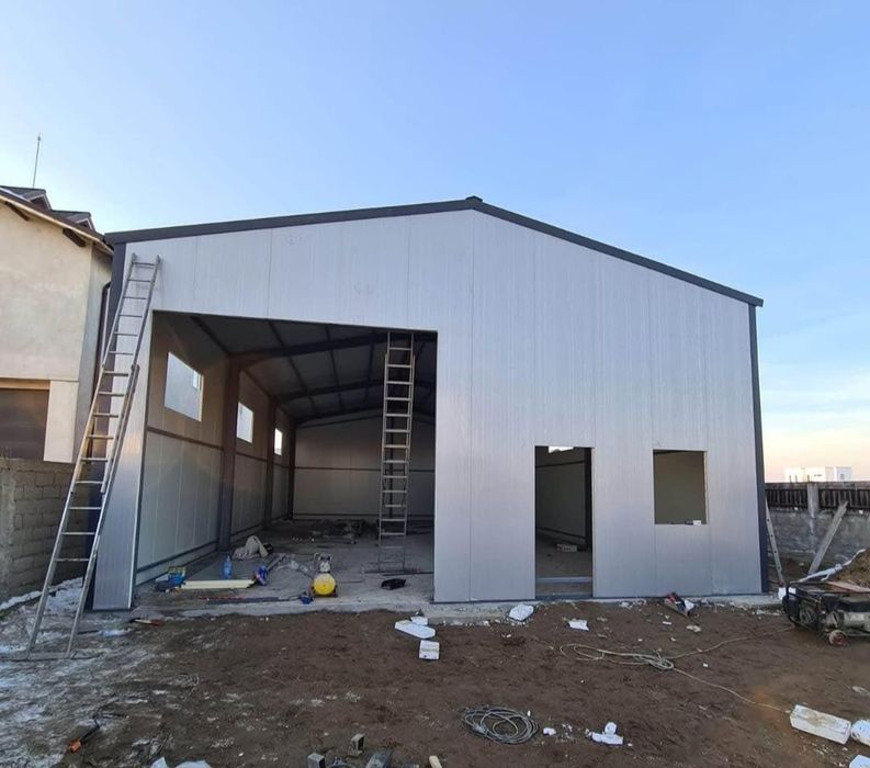 Vând structura metalică 10x30x4  din profil ipe 180 lucram fără avans