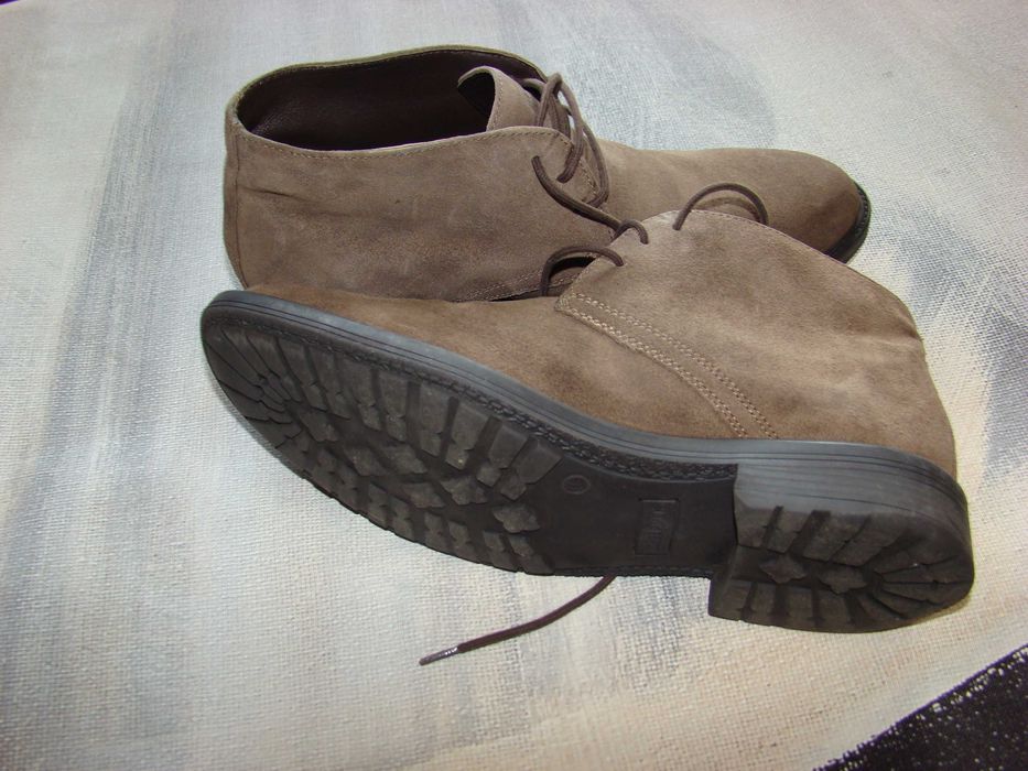 Lumberjack Ankle Boots, beige suede, 43