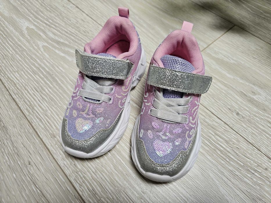 Sneakerși Nelli Blu MIX Marime 26 cu luminite fete