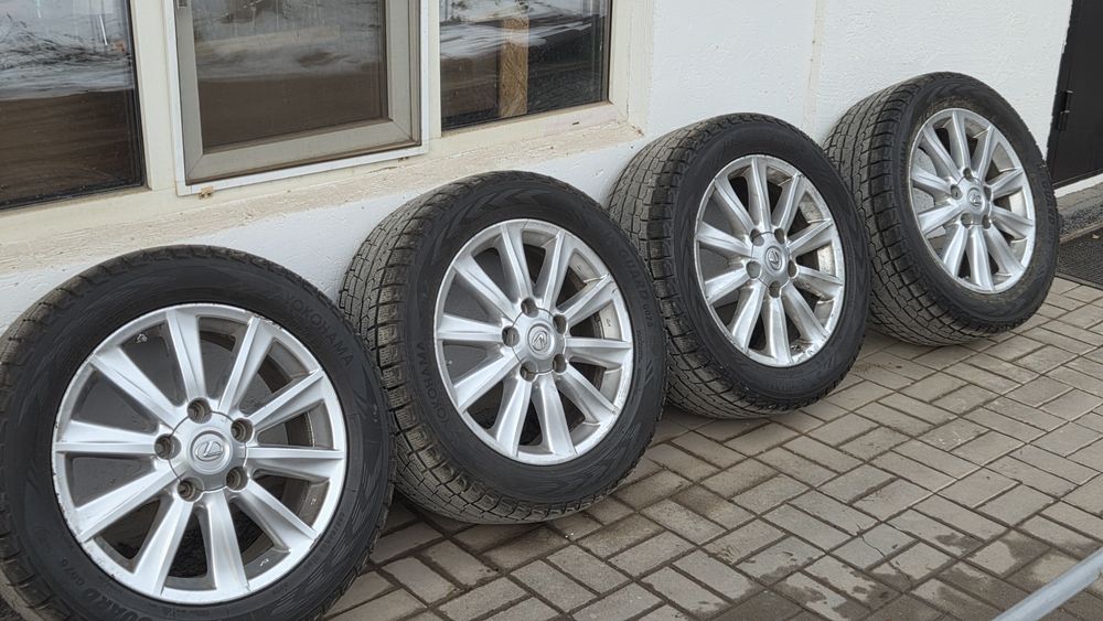 Продам диски Lexus LX570 с зимней резиной 285/50R20
