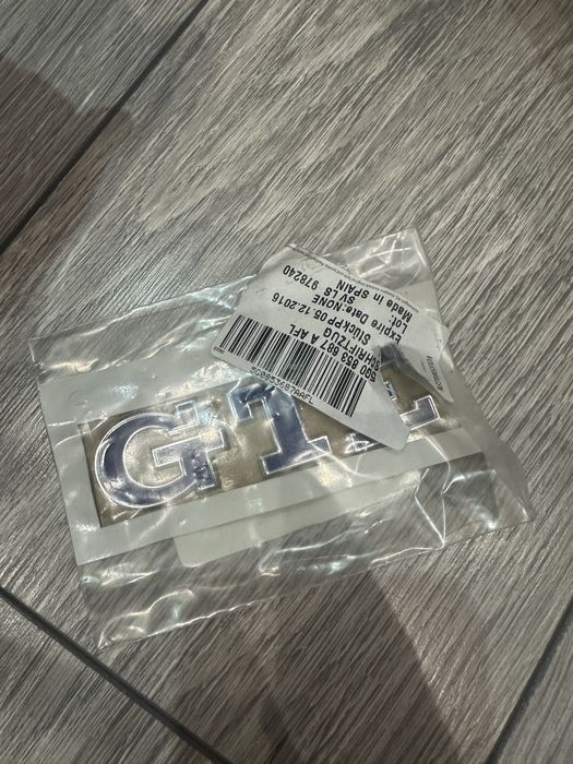 Emblema Badge vw golf passat GTE originala noua