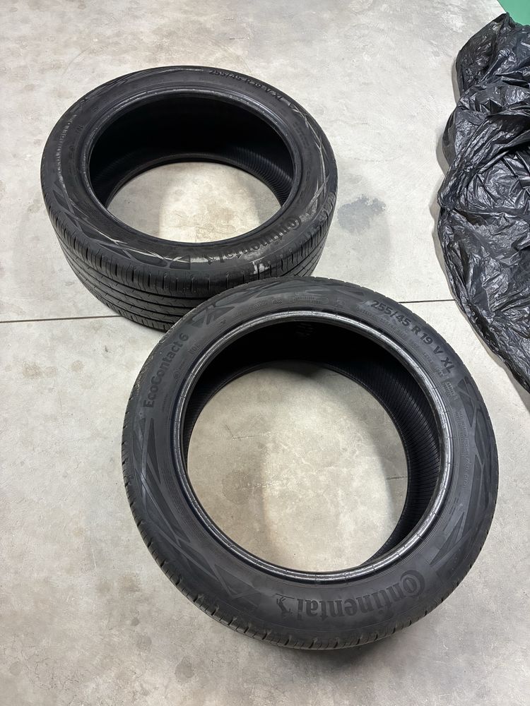 Две летни гуми Continental EcoContact 6 255/45 R19