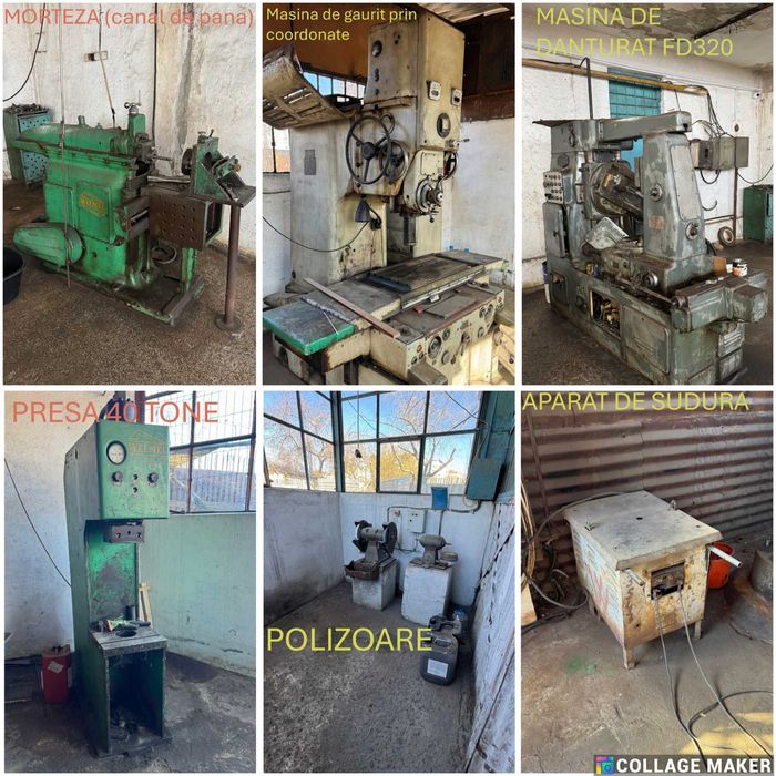 De vanzare - Hala de productie + Teren + Utilaje industriale