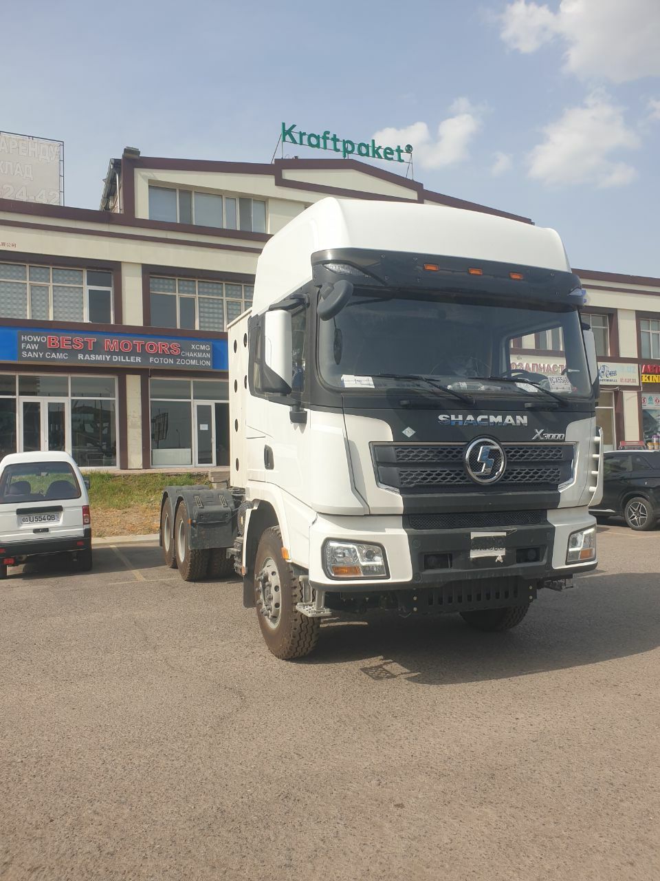 АКЦИЯ! SHACMAN X3000 CNG тягач Усиленный 2023 сотувда тайёр