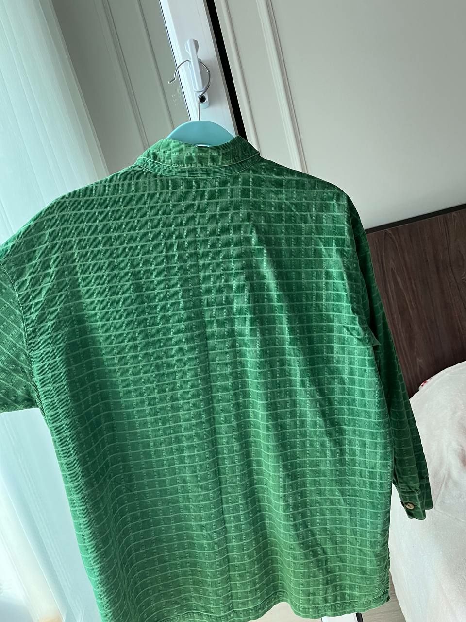 Рубашка  зеленая