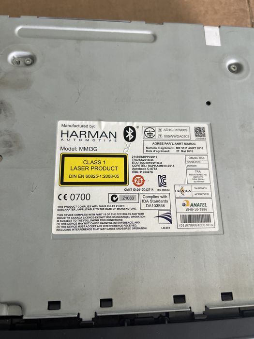 Unitatea Navigatie Mare MMI Audi A6 C7