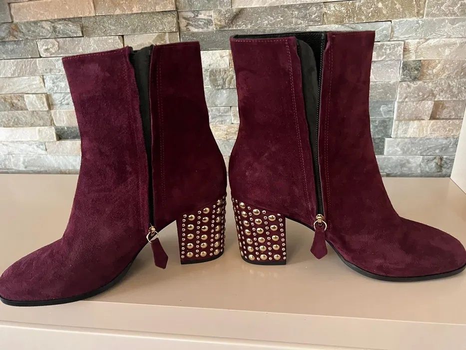 Дамски боти велур