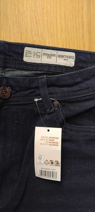 Blugi barbatesti regular,noi,marime L/50