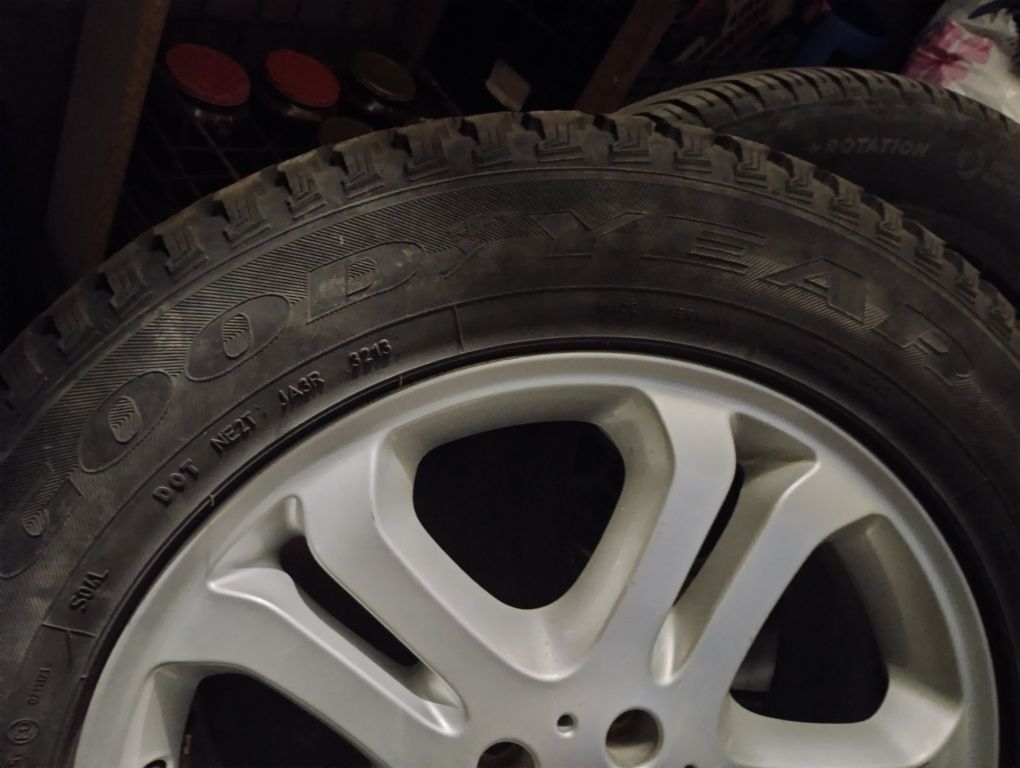 Джанта 18 цола 5x112 с всесезонна гума good year 255/50/18 за Мерцедес