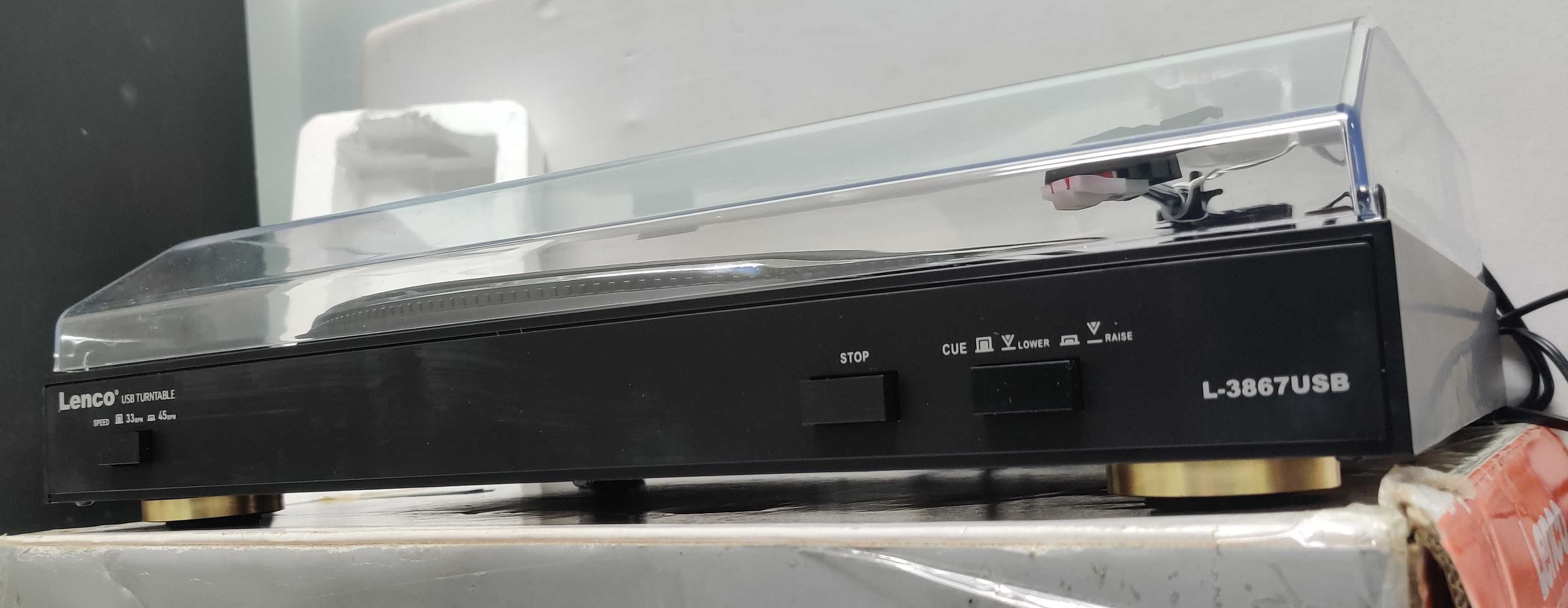 Lenco L 3867 muzica pickup USB nou la cutie vinil muzica