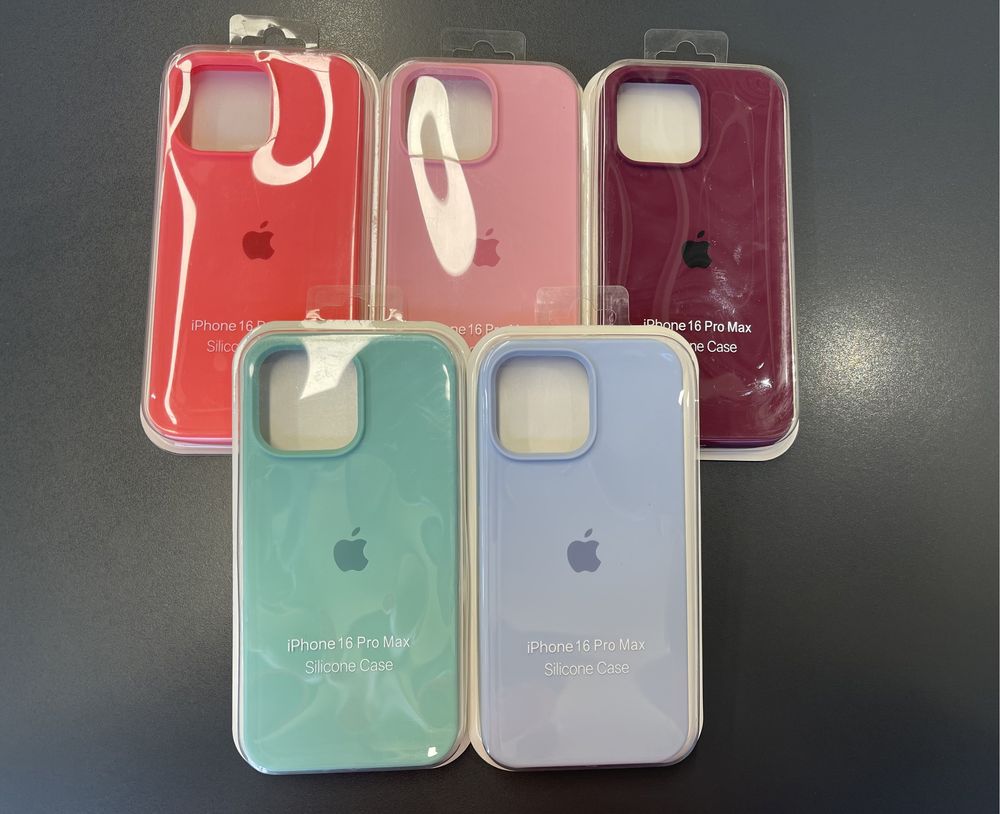 Силиконов кейс iPhone 16 16 Pro 16 Pro Max