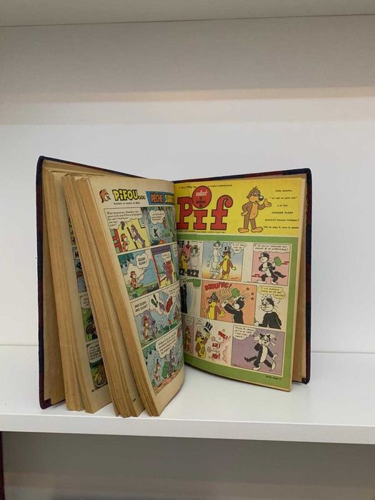 Reviste PIF anul 1968 in limba franceza banzi desenate