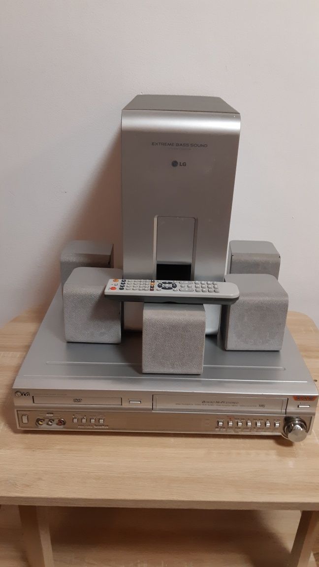 Home cinema LG ( VHS-Dvd), Philips, E-Boda, Box UPC