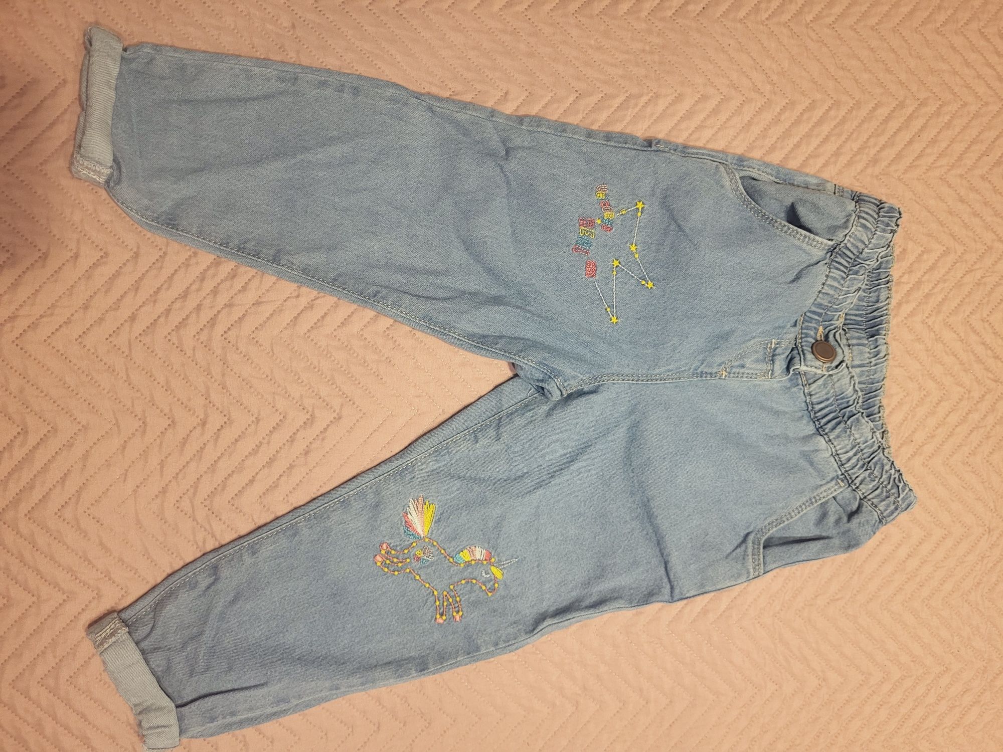 Дънки за момиче LC Waikiki 98-104 см и тюлени поли