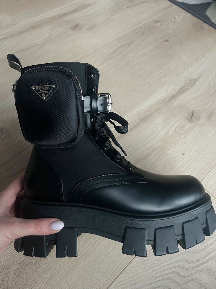 Prada Boots Monolith