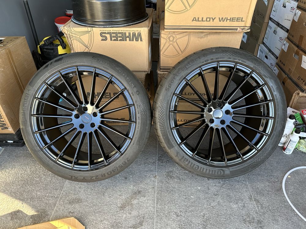 4бр Джанти с Гуми Continental Hamann 22” 5x112 GLS GLE ML