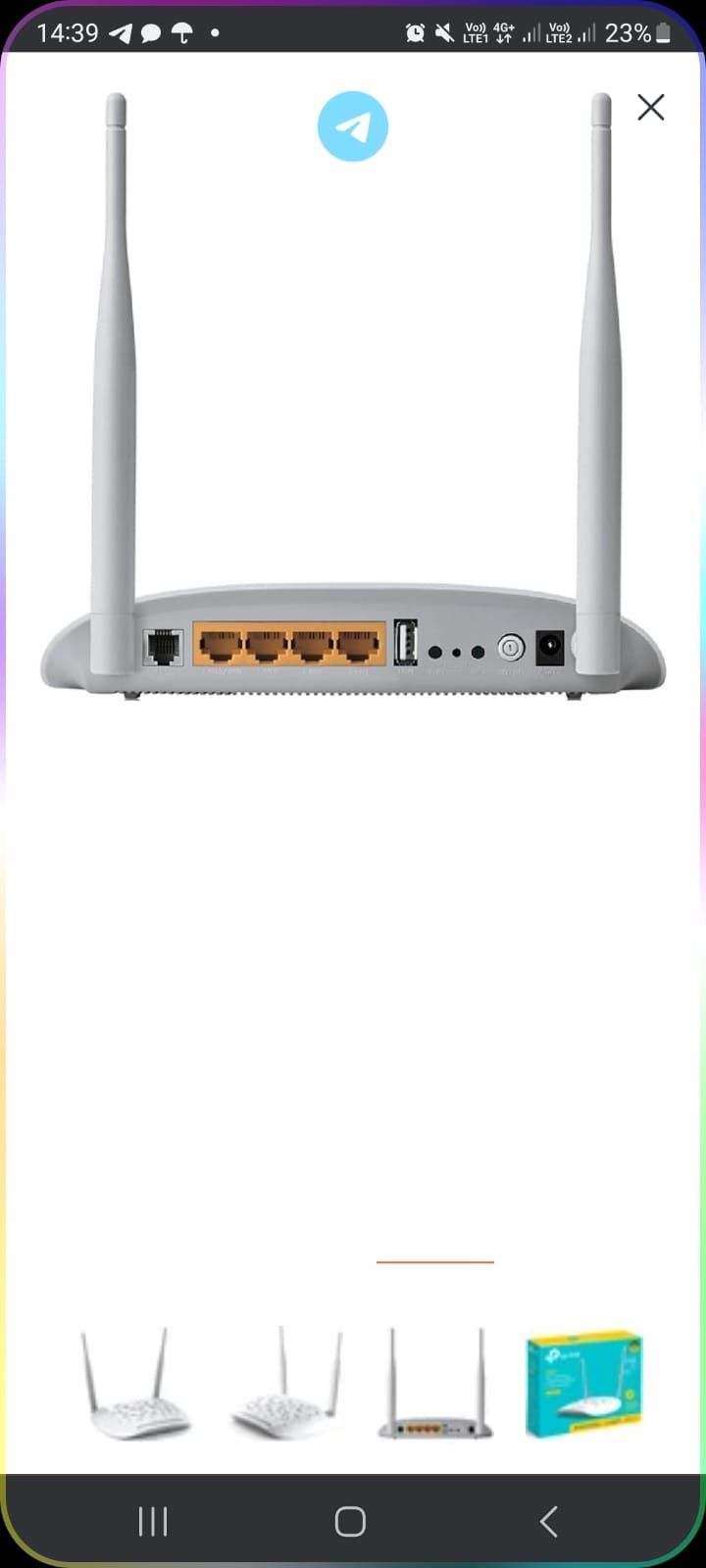 Роутер TP-LINK TD W8968