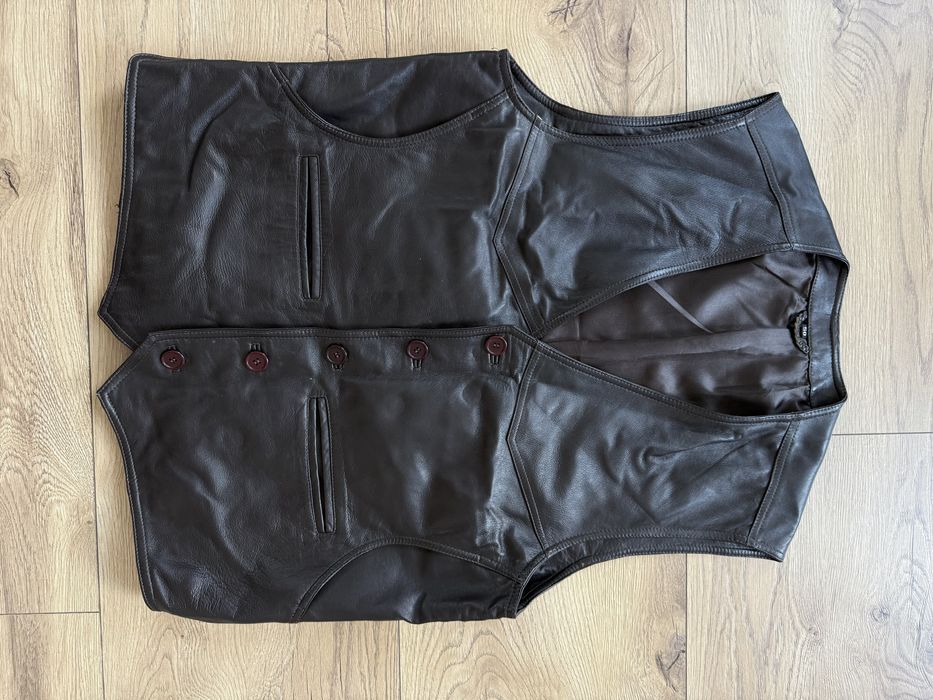 Vesta Piele Naturala Maro Barbati | Marime L 50