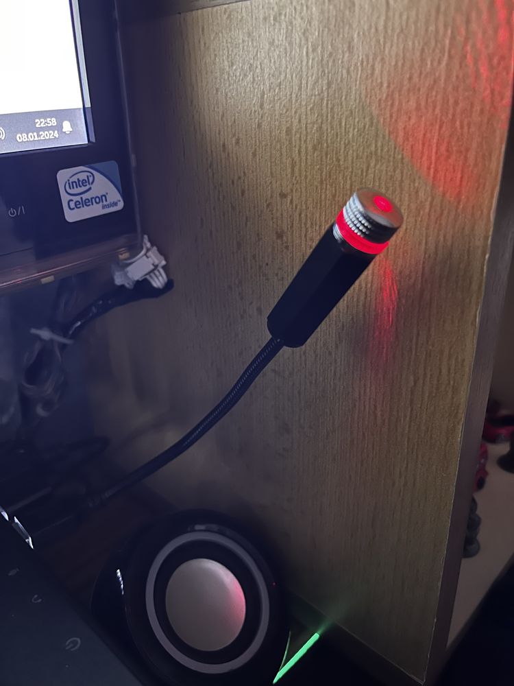 Mini lampa veghe cu efecte USB