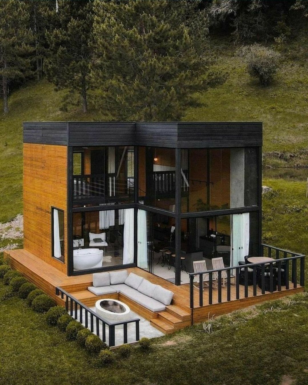 Vand containere tip casă birouri cabane camping rustic fără avans