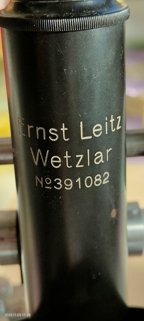 Microscop monocular Ernst Leitz  Weitzlar