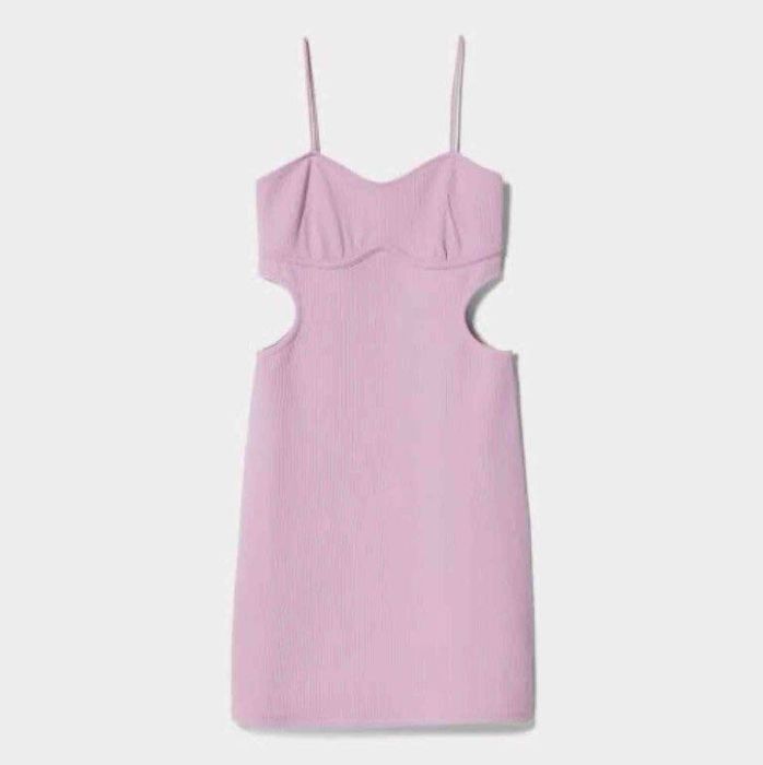 Рокля на Бершка във виолетово