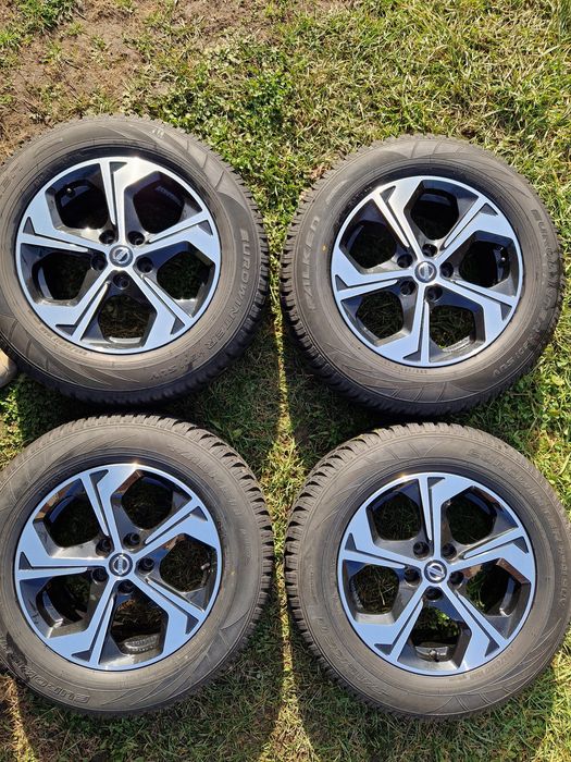 Roți iarnă, jante Al Nissan X-Trail, cauciucuri  225 65 17,  ca și noi