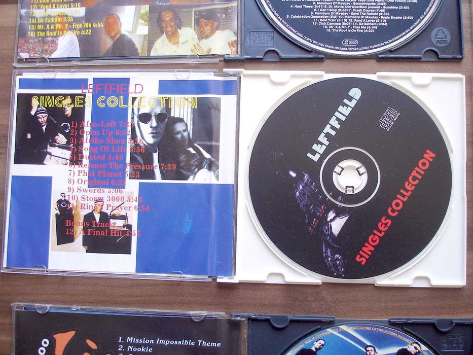 Leftfild, Blur - музикални дискове