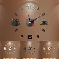 Продавам 3D часовници за декорация на дома ви (сребрист и черен цвят)