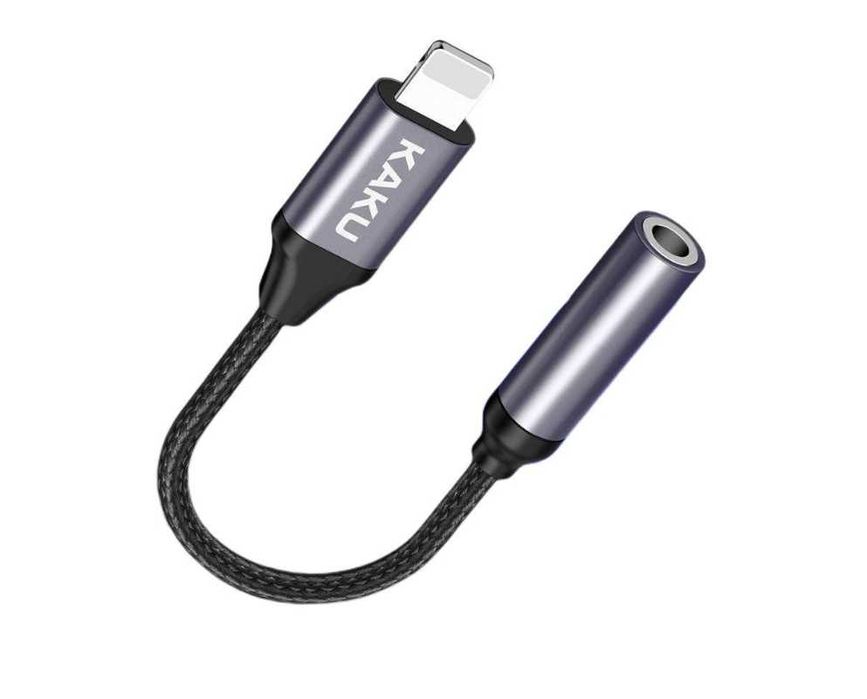 Cablu adaptor Iphone Lightning la mufa audio Jack 3.5mm Casti/Boxe/Aux