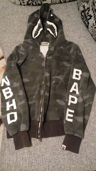 Bape x nbhd ,зипка