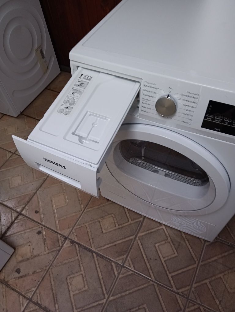 Сушилня с термопомпа Сименс Siemens IQ 500 A+++ 8кг 2 години гаранция!