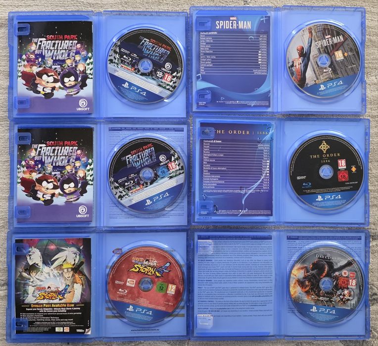 Joc video PS4 The Order 1886 Spiderman South Park Darksiders
