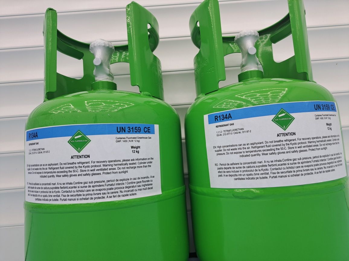 Agent Refrigerant / Freon R134A 12kg conforme UE