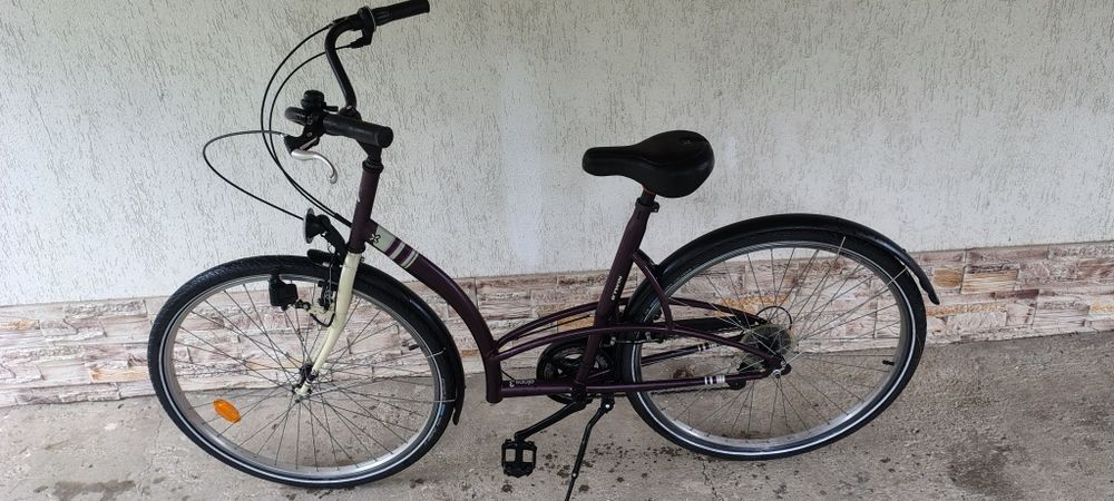Bicicleta aluminiu b twin roti 28inch